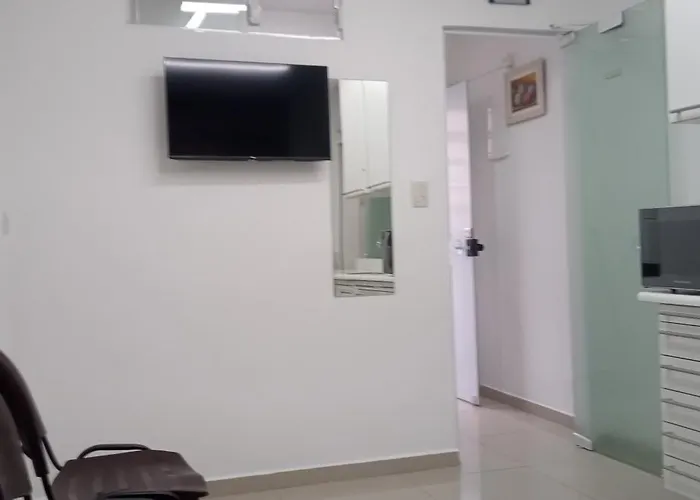 Suite Estudio Office No Coracao Do Gonzaga Em Santos