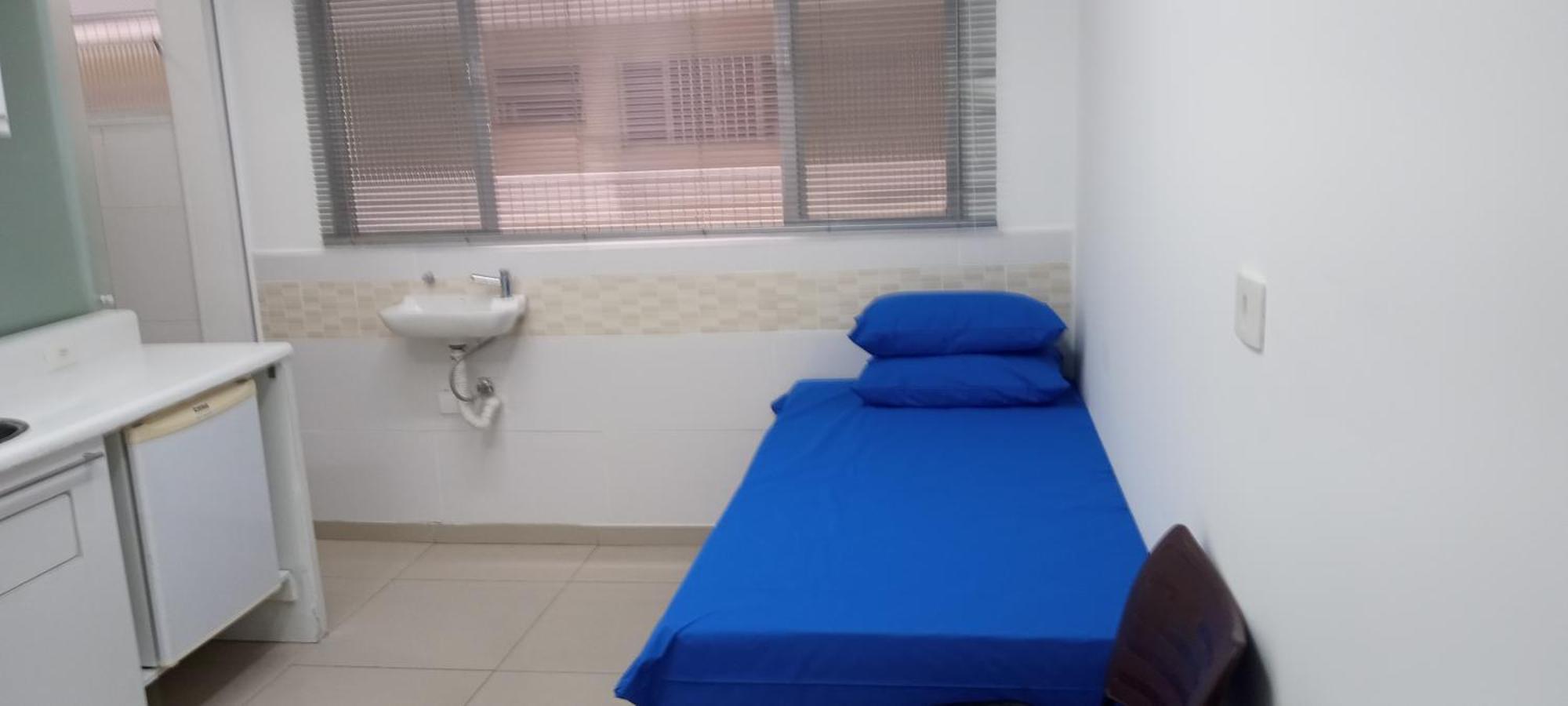 Estudio Office No Coracao Do Gonzaga Em Apartment *